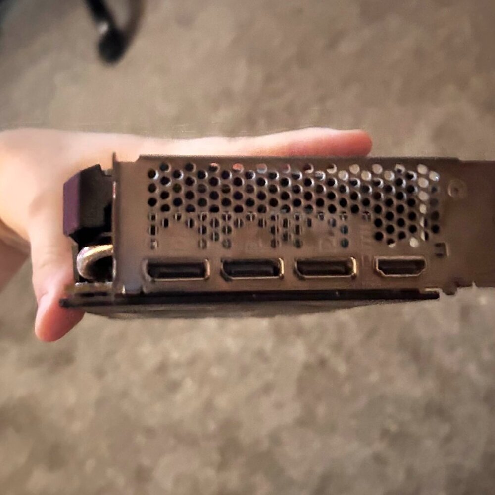 MSI NVIDIA GeForce RTX 3060 Ti Ventus 2X 8GB OCV1 LHR GDDR6 Graphics Card